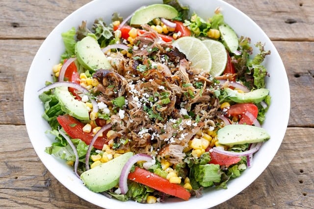 Quick Carnitas Salad Bowl: Your Flavorful Weeknight Dinner Answer